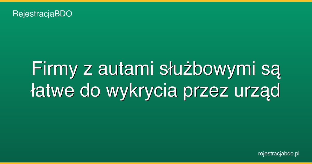 auto sluzbow wykrycie urzad featured