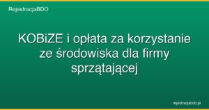 kobize oplata za srodowisko firma sprzatajaaca featured