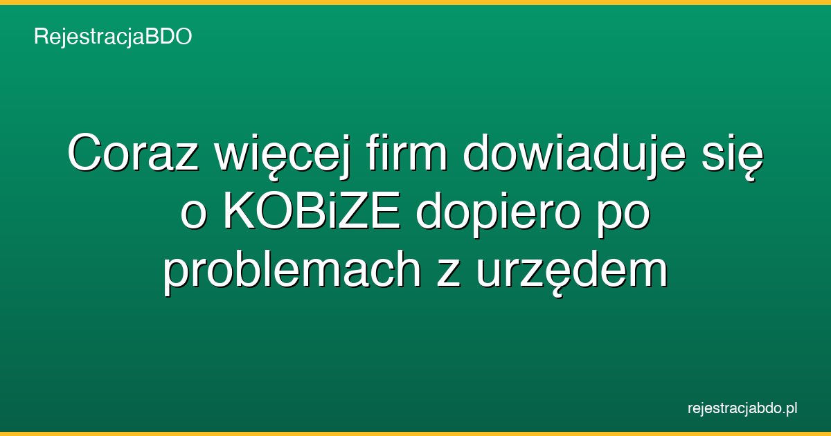 kobize wezwanie problemy zaleglosci featured