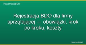 rejestracja bdo firma sprzatajaaca featured
