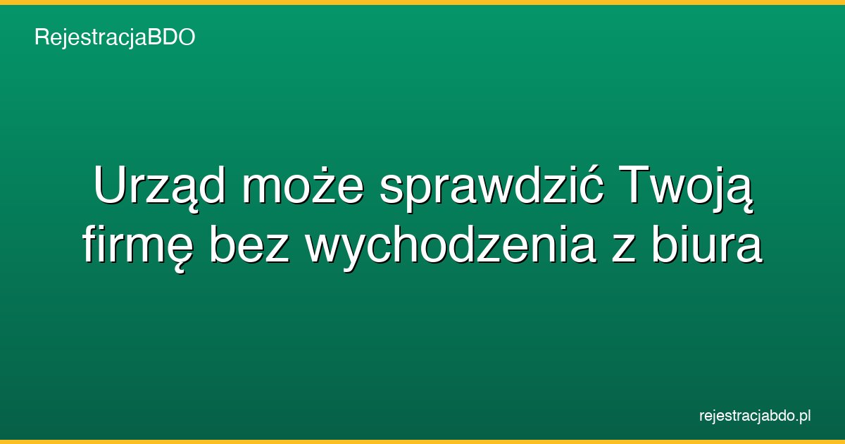 zdalna kontrola ksef bdo featured