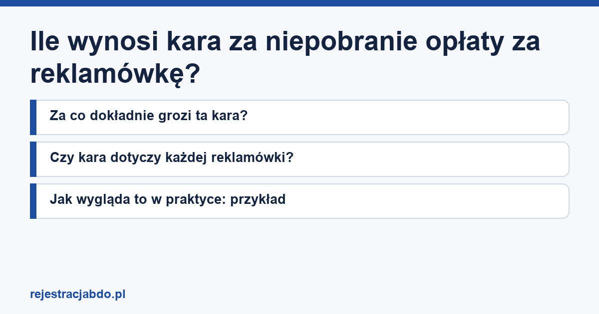 Karta artykułu: Ile wynosi kara za niepobranie opłaty za reklamówkę?